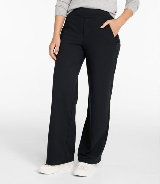 Women's Go-Anywhere Pants, High-Rise Wide-Leg | L.L.Bean discount