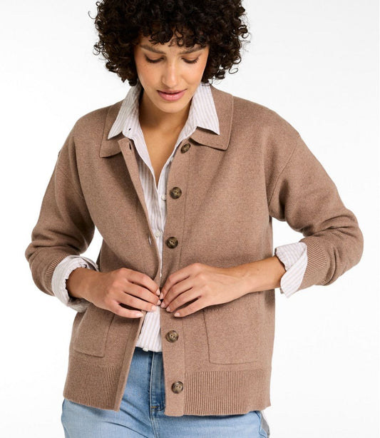 Women's Wicked Soft Cotton/Cashmere Cardigan | L.L.Bean online