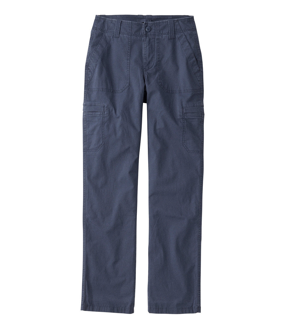 Women's 207 Vintage Cotton Canvas Pants, Mid-Rise Straight-Leg Cargo Lined | L.L.Bean outlet - US 3030