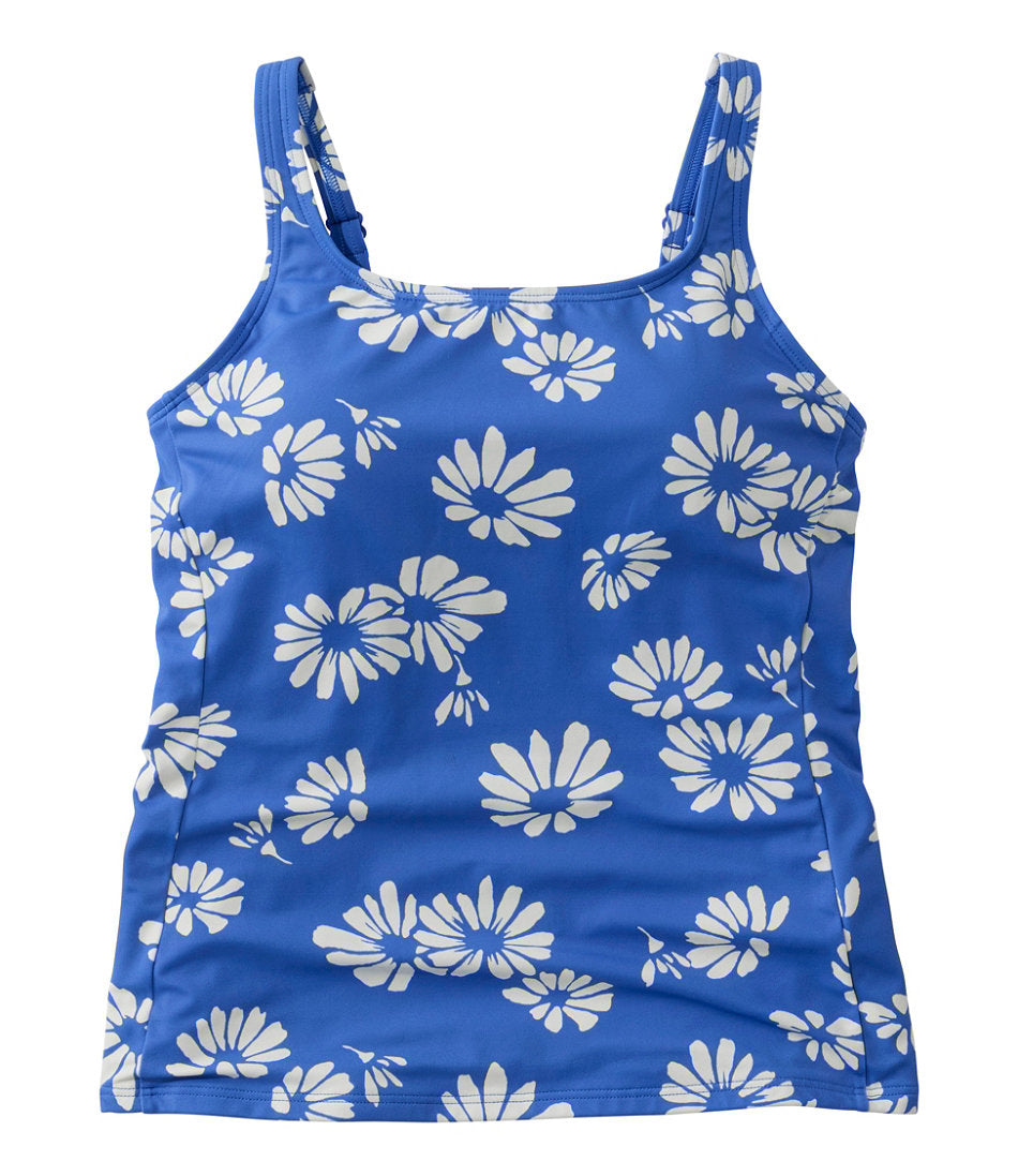 Women's L.L.Bean Coastal Essential Scoop Tankini Top, Print | L.L.Bean for sale - US 1582