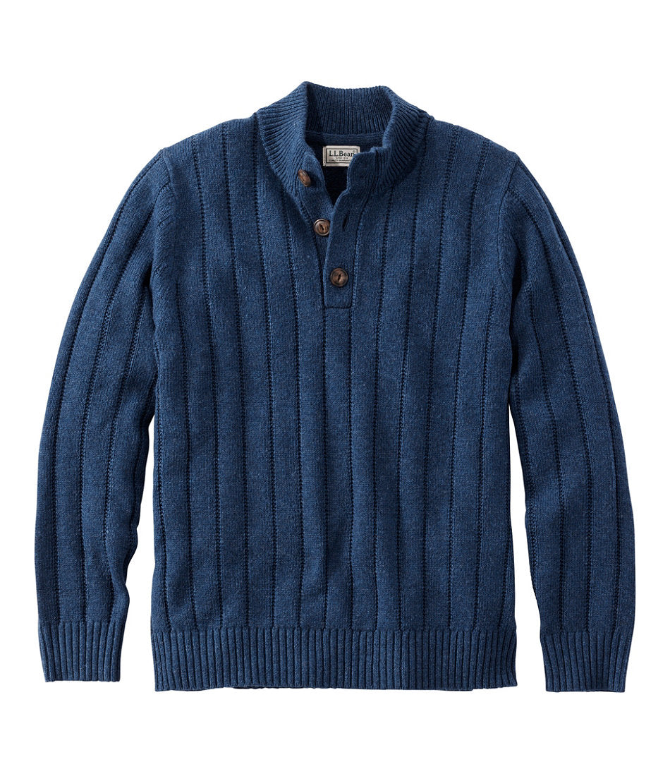 Men's Riverton Wool/Cotton Sweater, Mockneck | L.L.Bean sale - US 3948