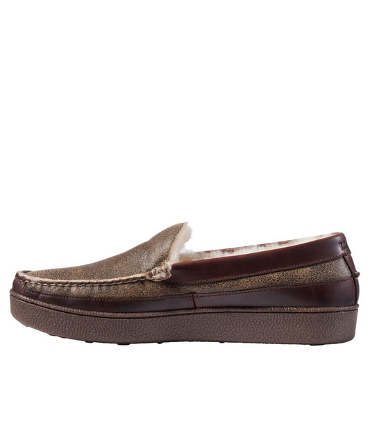 Men's Lodge Moc Vibram® Slippers, Shearling | L.L.Bean online