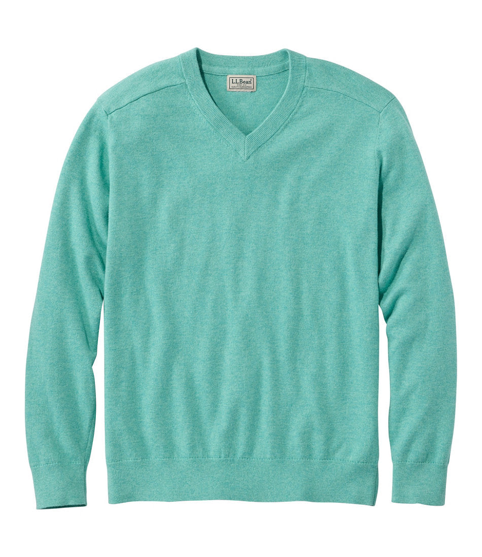 Men's All Seasons Cotton Blend Sweater, V-Neck | L.L.Bean sale - US 5716