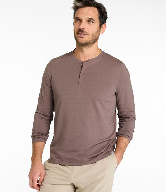 Men's Multisport Lifestyle Henley, Long-Sleeve | L.L.Bean discount