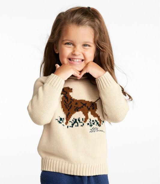 Infants' and Toddlers' Cotton Rollneck Sweater | L.L.Bean sale