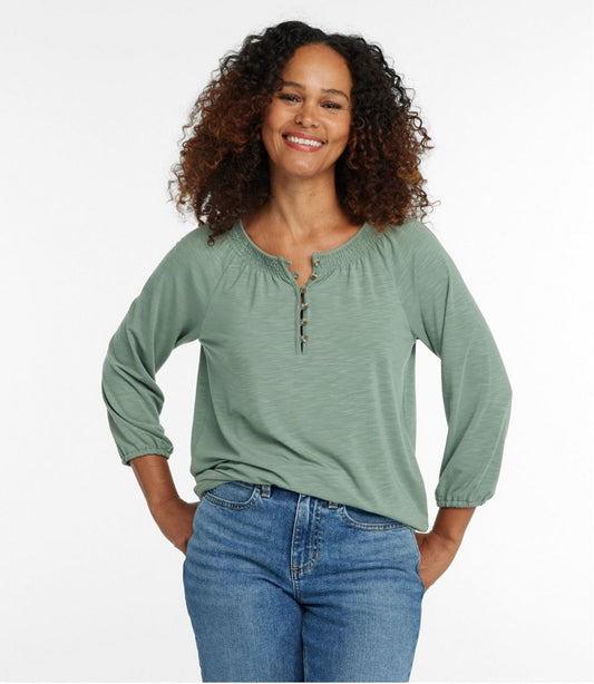 Women's Camden Hills Tee, Three-Quarter-Sleeve | L.L.Bean near me