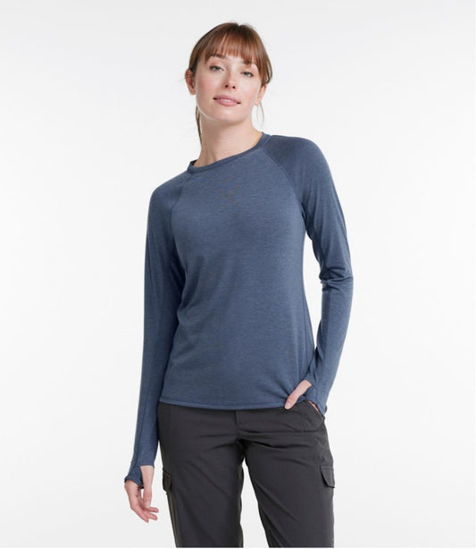 Women's Everyday SunSmart® Tee, Crewneck Long-Sleeve | L.L.Bean sale