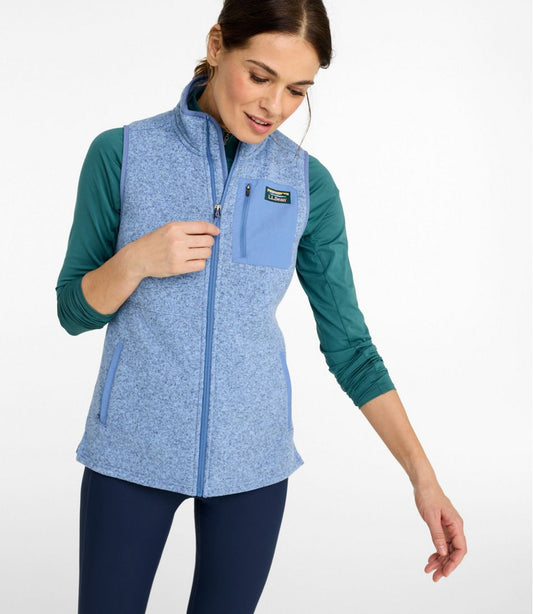 Women's L.L.Bean Sweater Fleece Long Vest | L.L.Bean for sale
