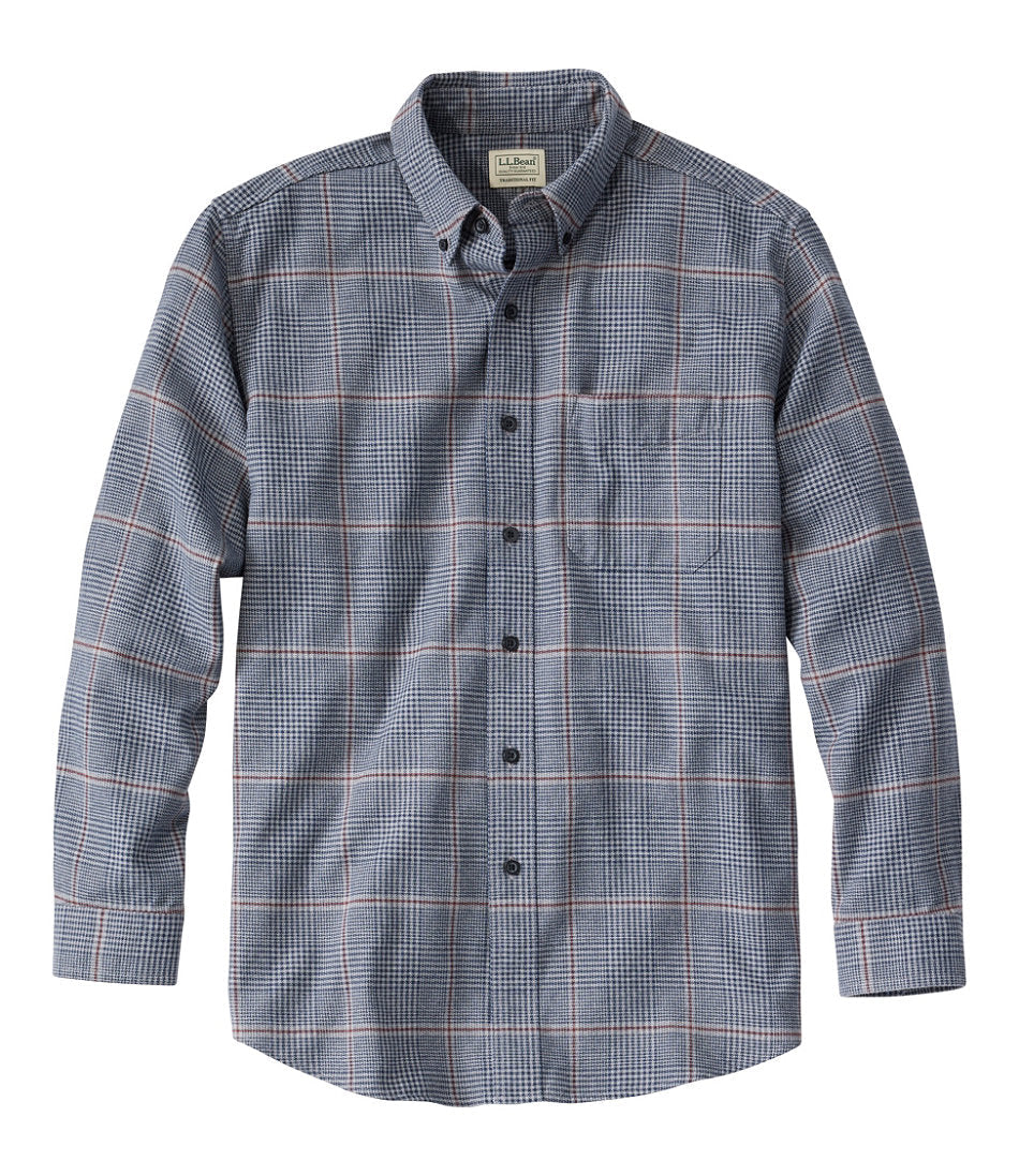 Men's Wicked Good Flannel Shirt, Traditional Fit, Houndstooth | L.L.Bean near me - US 6464