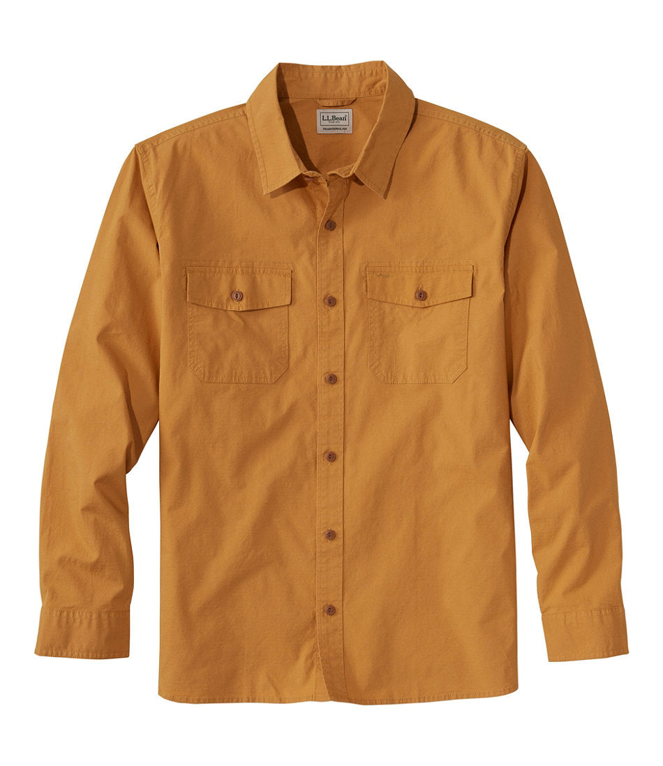Men's Riverton Ripstop Shirt, Long-Sleeve, Traditional Untucked Fit | L.L.Bean near me - US 1588