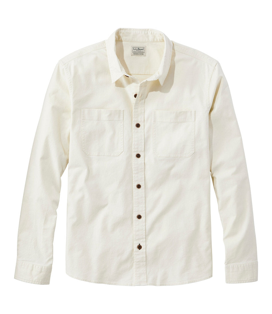Men's BeanFlex® Twill Shirt, Slightly Fitted Untucked Fit, Long-Sleeve | L.L.Bean near me - US 6800