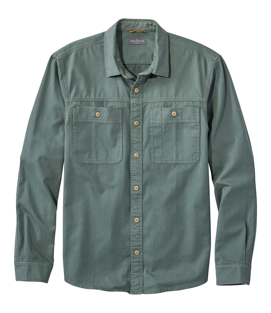 Men's Signature Washed Field Shirt, Slim Fit | L.L.Bean discount - US 1787
