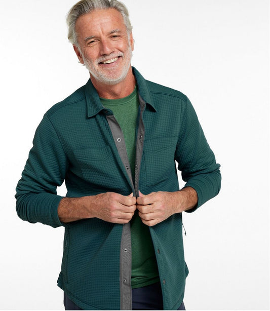 Men's Performance Waffle Shirt Jac | L.L.Bean sale