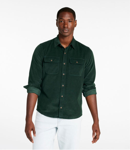 Men's Signature Microwale Corduroy Shirt | L.L.Bean outlet