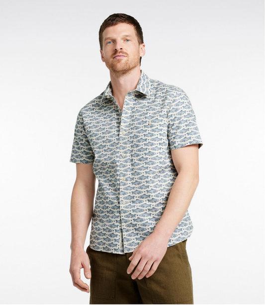 Men's Signature Vacationland Shirt, Short-Sleeve, Slim Fit | L.L.Bean for sale