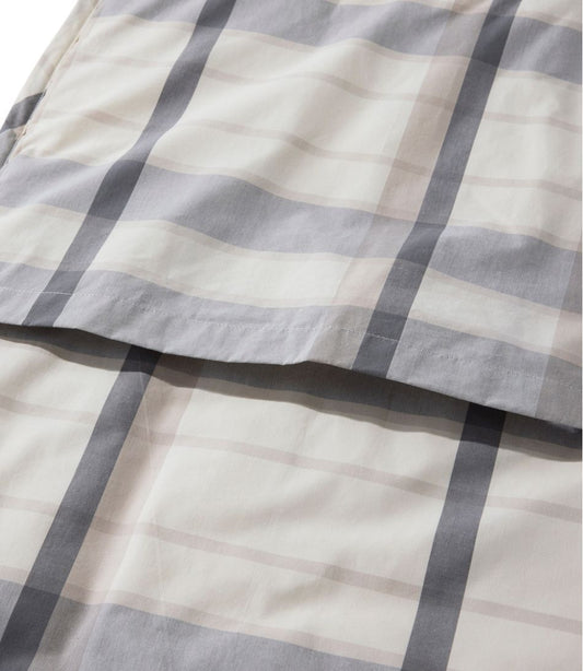 Ultrasoft Cotton Comforter Sham, Plaid | L.L.Bean outlet