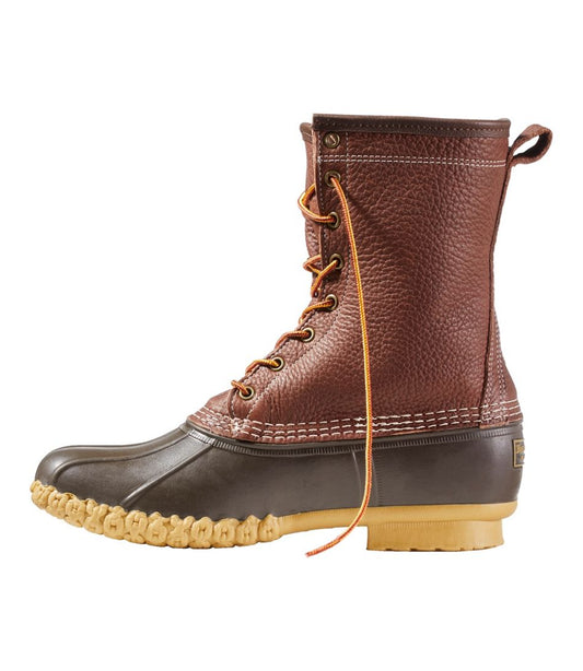 Men's Bean Boots, 10" Shearling-Lined Tumbled Leather | L.L.Bean near me