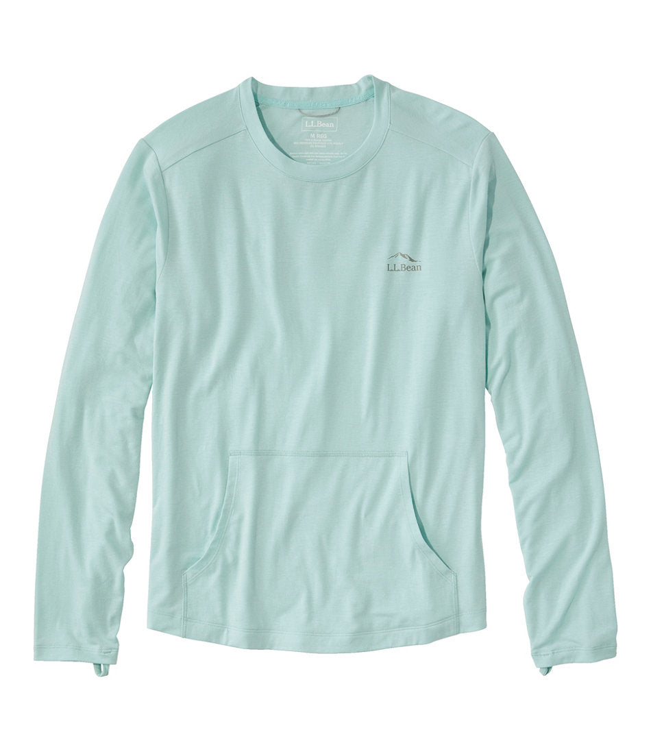 Men's Tropicwear Comfort Crew, Long-Sleeve | L.L.Bean outlet - US 9452