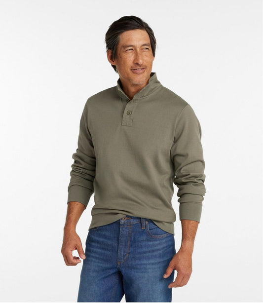 Men's Bean's Vintage Soft Rugby, Mockneck | L.L.Bean discount