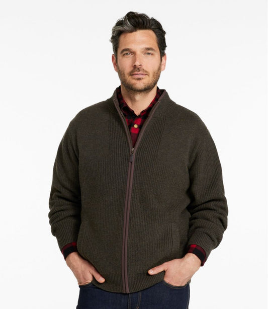 Men's Waterfowl Sweater, Full Zip | L.L.Bean on sale