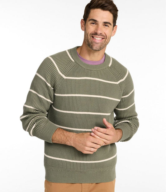 Men's Mariner Rib Crew Sweater, Stripe | L.L.Bean near me