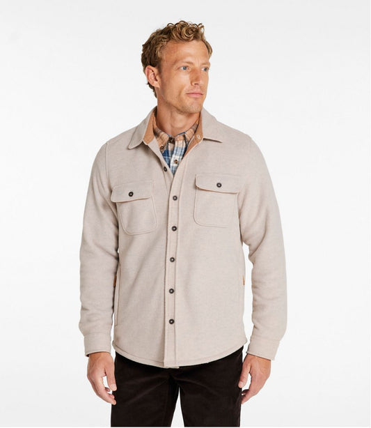 Men's Bean's Mariner Fleece Shirt | L.L.Bean for sale