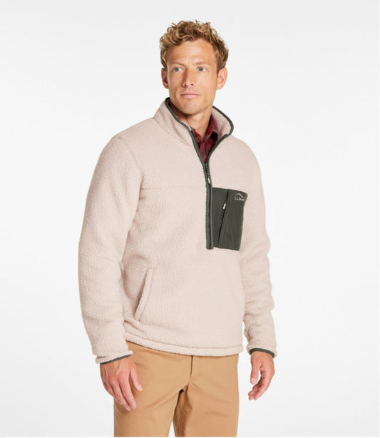 Men's Mountainside Fleece, Half-Zip | L.L.Bean outlet