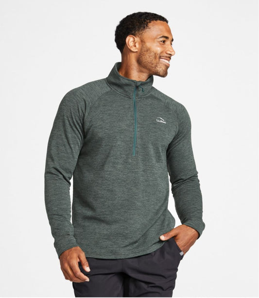 Men's Adventure Grid Fleece, Quarter-Zip | L.L.Bean for sale