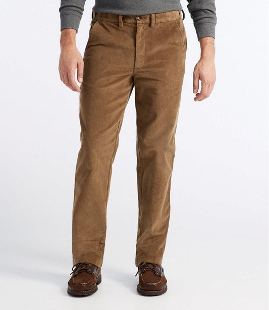 Men's L.L.Bean Stretch Country Corduroy Pants, Natural Fit, Plain Front, Hidden Comfort | L.L.Bean on sale