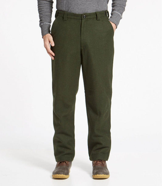 Men's Maine Guide Wool Pants with PrimaLoft | L.L.Bean for sale