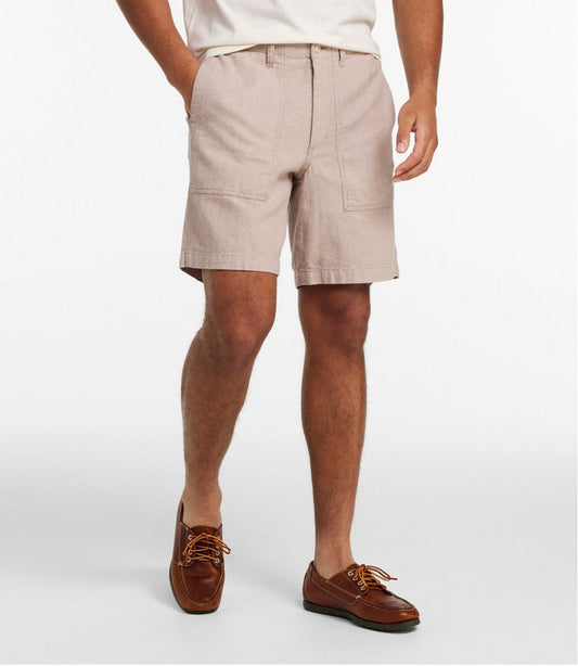 Men's Signature Herringbone Shorts, 8" | L.L.Bean online