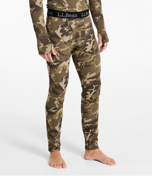Men's L.L.Bean Heavyweight Base Layer Pant, Print | L.L.Bean outlet