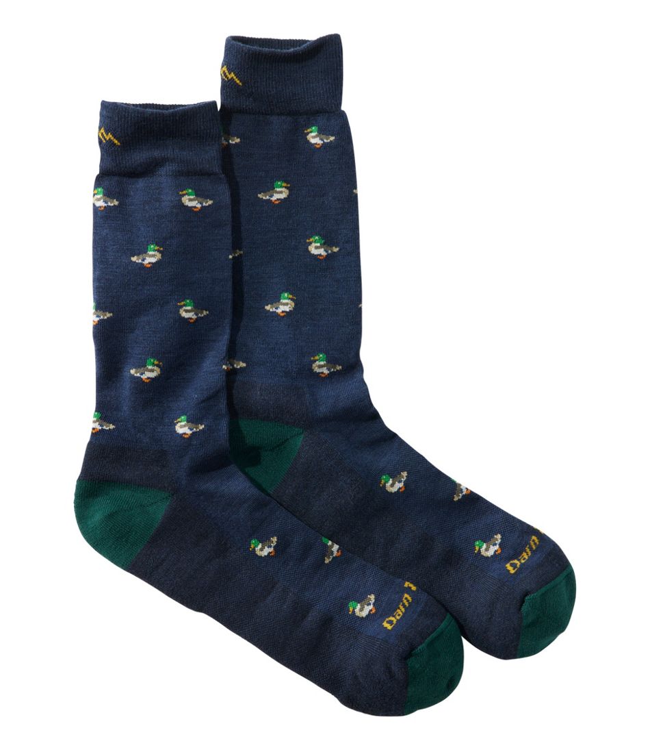 Men's Darn Tough Duck Duck Moose Crew Socks | L.L.Bean sale