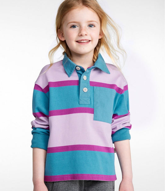 Kids' Striped Rugby Shirt | L.L.Bean for sale