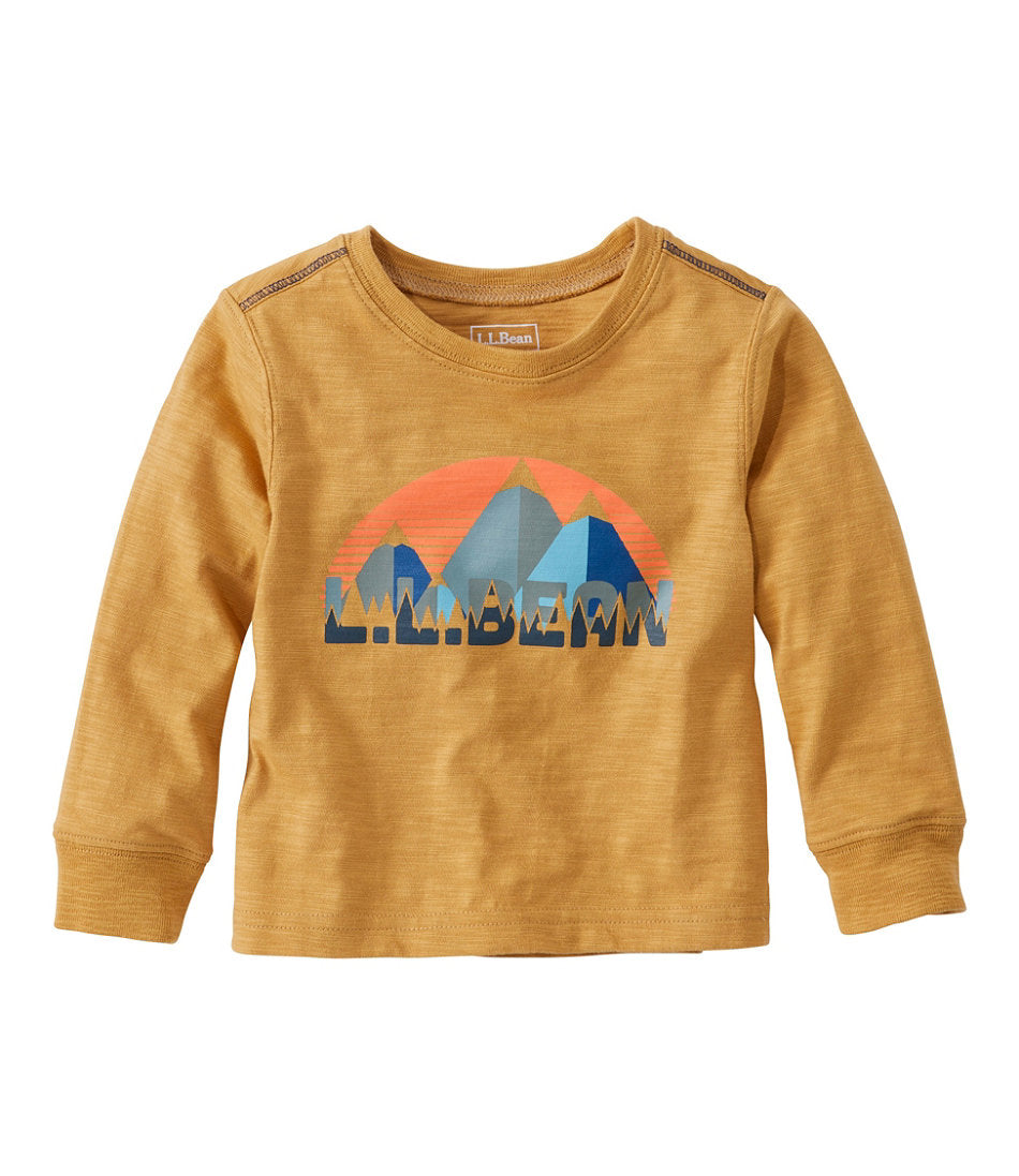 Infants' and Toddlers' Graphic Tee, Long-Sleeve Glow-in-the-Dark | L.L.Bean outlet - US 8836