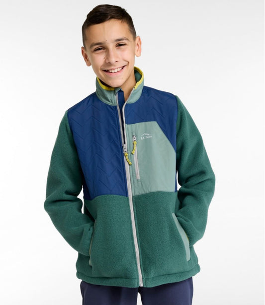 Kids' Mountain Classic Fleece Jacket, Mixed Media | L.L.Bean near me