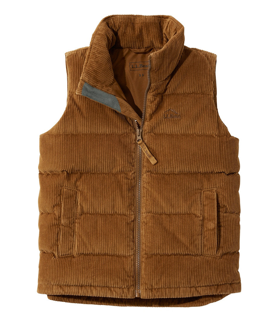 Kids' Bean's Down Corduroy Vest | L.L.Bean online - US 7645