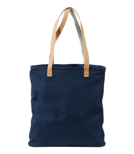 Leather-Handle Essential Tote Bag | L.L.Bean online