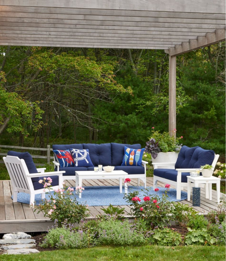 All-Weather Patio Chair with Textured Cushion | L.L.Bean outlet