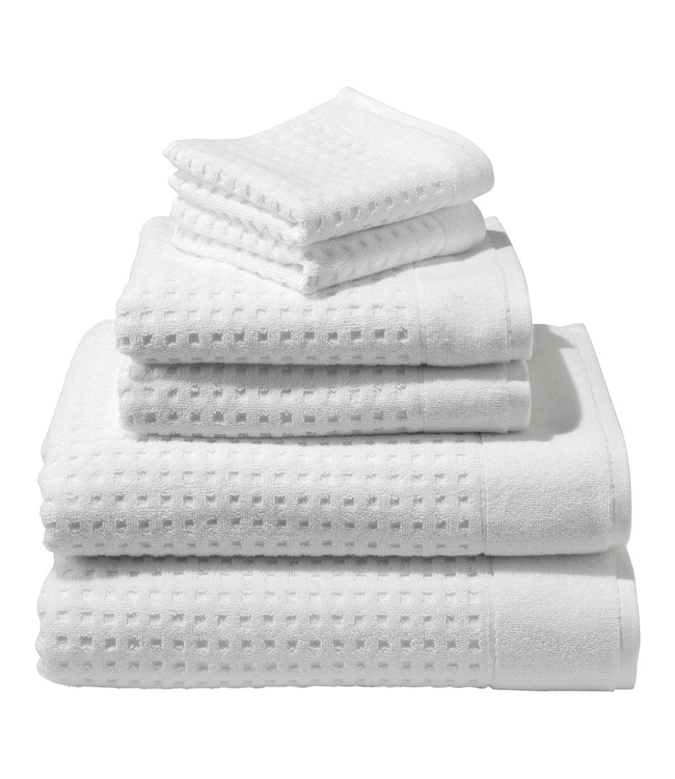 Waffle Cotton Towel Set | L.L.Bean discount - US 8045