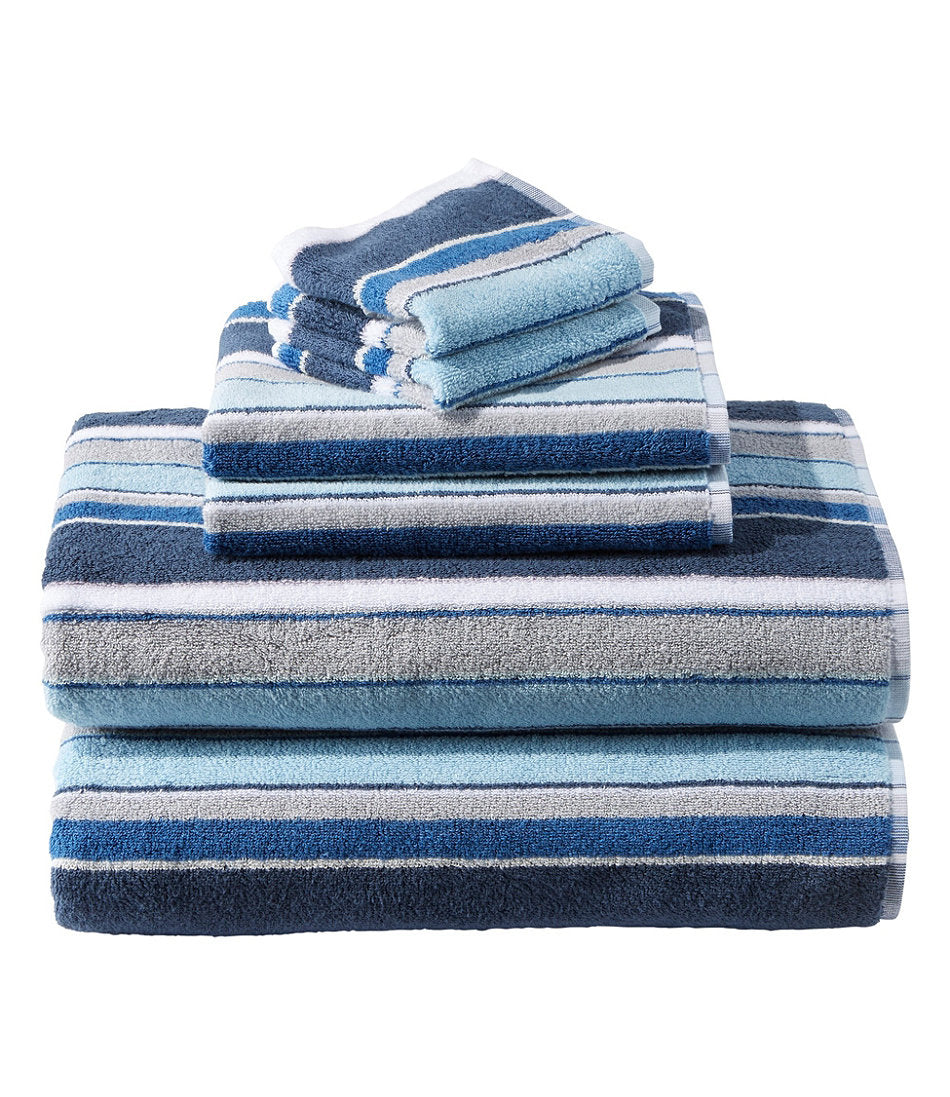 Bean's Organic Cotton Towel Set, Stripe | L.L.Bean online - US 8678
