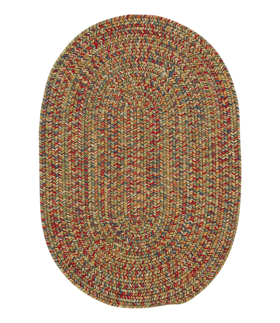 All-Weather Braided Rug, Concentric Pattern Oval | L.L.Bean on sale - US 5550