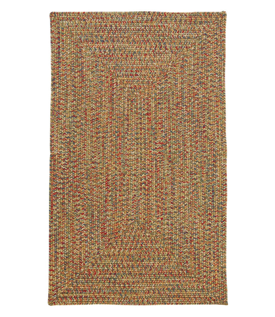 All-Weather Braided Rug, Concentric Pattern Rectangular | L.L.Bean outlet - US 2774