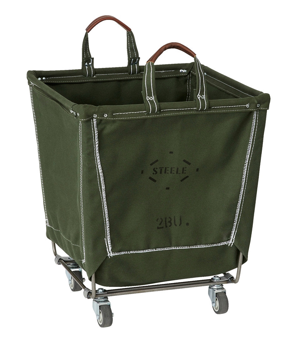 Steele Two Bushel Small Carry Basket with Casters | L.L.Bean online - US 6523