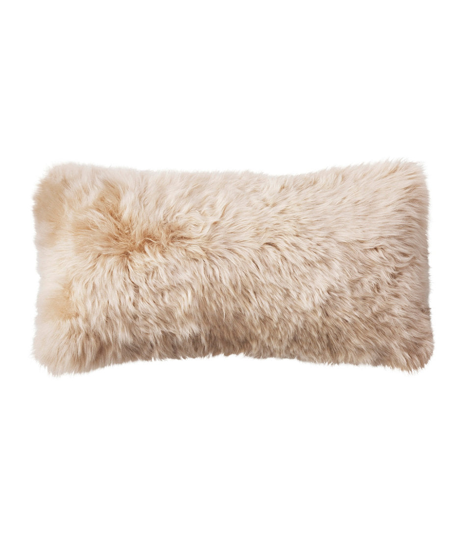 Sheepskin Throw Pillow, 11" x 22" | L.L.Bean discount - US 7216