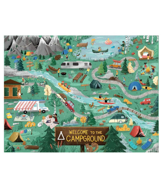 Campground Puzzle, 500 Pieces | L.L.Bean outlet
