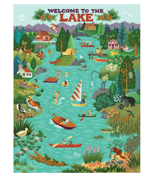 Lake Living Puzzle, 500 Pieces | L.L.Bean online