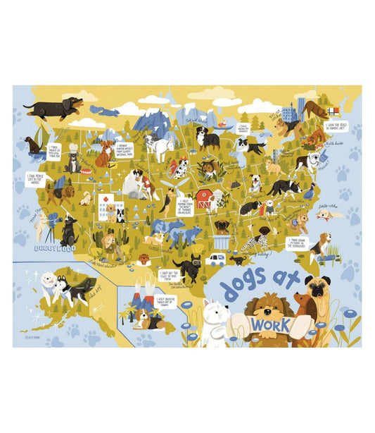 Dogs at Work Puzzle, 500 Pieces | L.L.Bean on sale