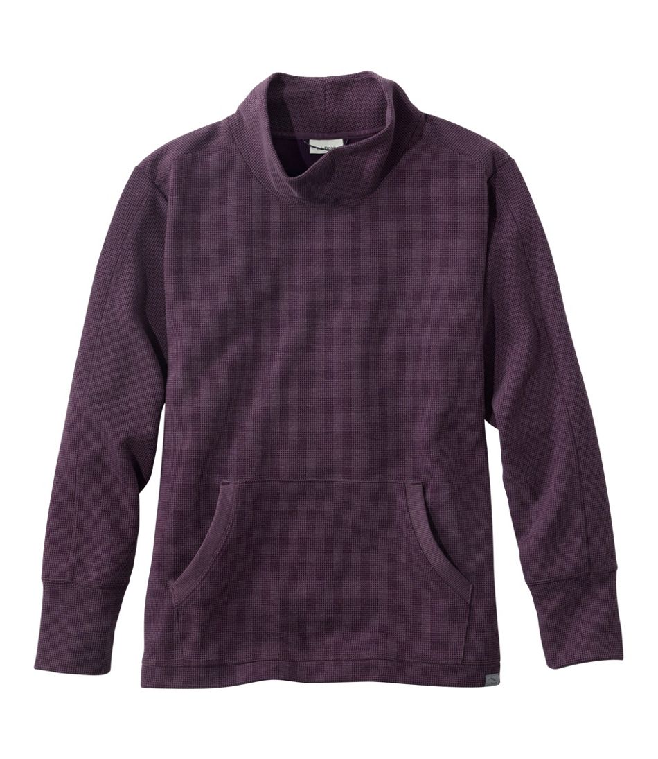 Women's Mountainside Micro Waffle Pullover | L.L.Bean for sale