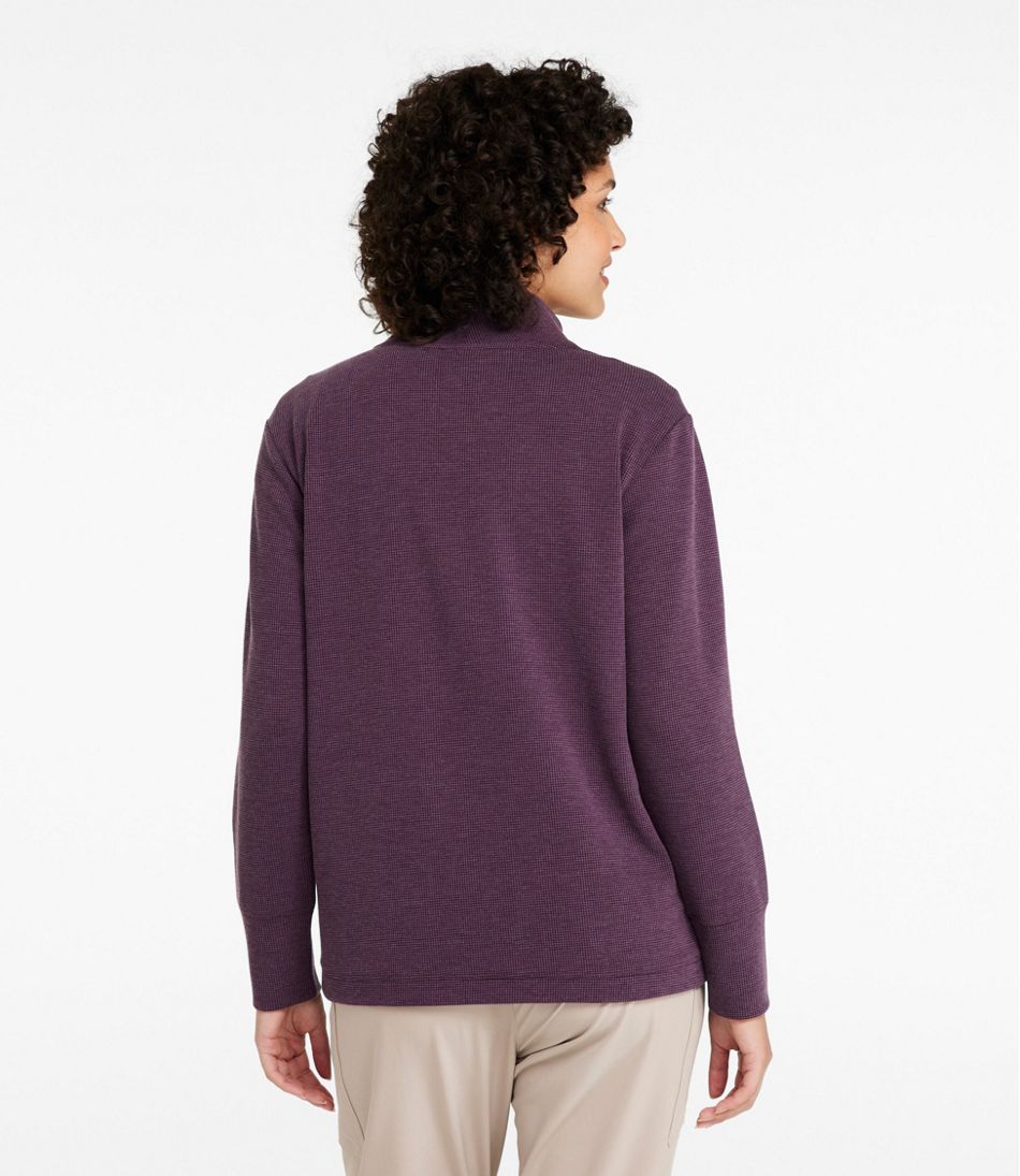 Women's Mountainside Micro Waffle Pullover | L.L.Bean for sale